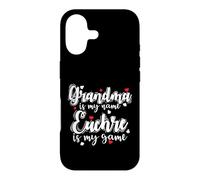 Carcasa para iPhone 17 La Abuela es mi Nombre Euchre es mi Juego