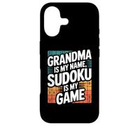 Carcasa para iPhone 17 La Abuela es mi Nombre Sudoku es mi Juego