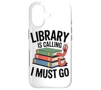 Carcasa para iPhone 17 La Biblioteca Me Llama. Debo Volverme Entusiasta De La