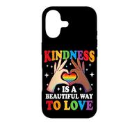 Carcasa para iPhone 17 La bondad es una Hermosa Manera de amar el Orgullo Gay LGBTQ Rainbow