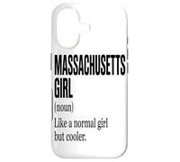 Carcasa para iPhone 17 La Chica De Massachusetts Es como Una Chica Normal Pero con