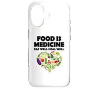 Carcasa para iPhone 17 La Comida es Medicina Comer Bien Sanar Bien Vegano