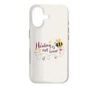 Carcasa para iPhone 17 La curación no es una Abeja Lineal Salud Mental Crecimiento Arte de autocuidado