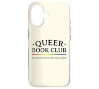 Carcasa para iPhone 17 La ficción del Club de Lectura Queer es más Segura Que la Gente Orgullo Gay