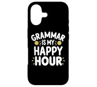 Carcasa para iPhone 17 La gramática es mi Profesor de Happy Hour