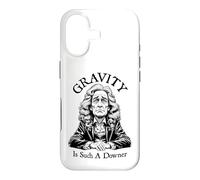 Carcasa para iPhone 17 La Gravedad es Tan débil Triste Isaac Newton Ciencia de la física