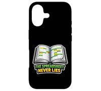 Carcasa para iPhone 17 La Hoja de cálculo Nunca miente el Humor del Contador