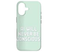 Carcasa para iPhone 17 La IA Nunca será Consciente.