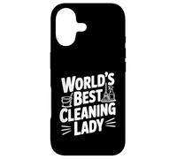 Carcasa para iPhone 17 La Mejor Cita de la Dama de la Limpieza del Mundo para ama de Llaves