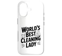 Carcasa para iPhone 17 La Mejor Cita de la Dama de la Limpieza del Mundo para ama de Llaves