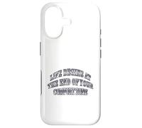 Carcasa para iPhone 17 La Vida Comienza al Final de tu Zona de Confort