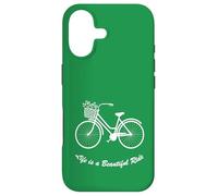 Carcasa para iPhone 17 La Vida en Bicicleta es un Paseo Hermoso
