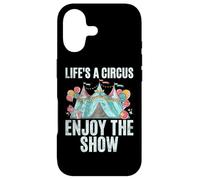 Carcasa para iPhone 17 La Vida es un Circo Disfruta del Show Clown