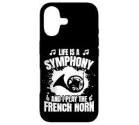 Carcasa para iPhone 17 La Vida es una sinfonía y yo toco la trompa