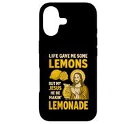 Carcasa para iPhone 17 La Vida me DIO Algunos Limones Pero mi Jesús Él Estaba Haciendo Limonada