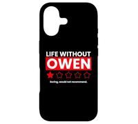 Carcasa para iPhone 17 La Vida sin Owen Aburrido no recomendaría Decir Divertido