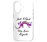 Carcasa para iPhone 17 Lagartija Just A Girl Who Loves Lizards Outfit Lizard Lover