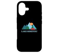 Carcasa para iPhone 17 Lake Siskiyou Northern California MT. Shasta Vintage Logo