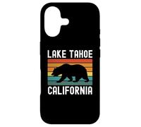 Carcasa para iPhone 17 Lake Tahoe California Nevada Retro Mountain 530 775 Camping