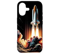 Carcasa para iPhone 17 Lanzamiento del Transbordador Espacial Vintage, Centro Espacial Kennedy