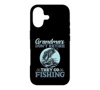 Carcasa para iPhone 17 Las Abuelas no se jubilan Van a Pescar Abuela Pesca