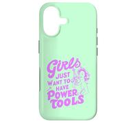 Carcasa para iPhone 17 Las Chicas Solo Quieren Tener Herramientas eléctricas DIY