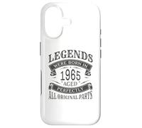 Carcasa para iPhone 17 Las Leyendas Nacieron en 1965 envejecidas Perfectamente Todas Las Partes Originales