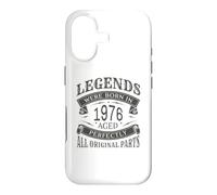 Carcasa para iPhone 17 Las Leyendas Nacieron en 1976 envejecidas Perfectamente Todas Las Partes Originales