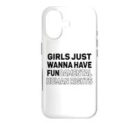 Carcasa para iPhone 17 Las niñas Solo Quieren Tener Feminista Fundamental en Derechos Humanos