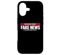 Carcasa para iPhone 17 Las Noticias Falsas Son la única noticia en la Que confío - Humor de sátira política