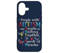 Carcasa para iPhone 17 Las Personas con Autismo Son ángeles Puzzle Aceptar Conciencia sobre el Autismo