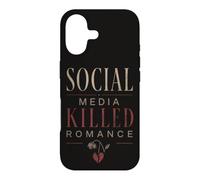 Carcasa para iPhone 17 Las Redes sociales Antiguas Mataron el Humor de Las Citas románticas