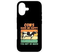 Carcasa para iPhone 17 Las Vacas me Hacen Feliz no Tanto