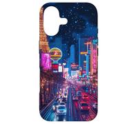 Carcasa para iPhone 17 Las Vegas Strip Dazzling Lights Viajes a Las Vegas