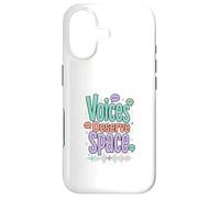 Carcasa para iPhone 17 Las Voces merecen un diseño de Conciencia sobre la comunicación Espacial