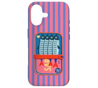 Carcasa para iPhone 17 Lata Retro para sardinas, Estilo Vintage, con Rayas Rosas, costeras y veraniegas