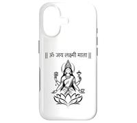 Carcasa para iPhone 17 Laxmi Mata, Diwali Goddess Om Jai Lakshmi Mata Sanskrit Puja