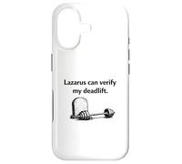 Carcasa para iPhone 17 Lázaro Verificar Irónico Levantamiento Fe Jesús