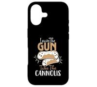 Carcasa para iPhone 17 Leave The Gun, Take The Cannolis - Cita clásica con Estilo