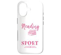 Carcasa para iPhone 17 Leer es mi Lector de Gusanos de Biblioteca para Amantes de los Libros Deportivos