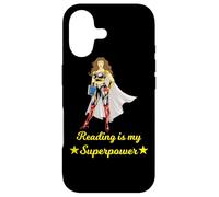 Carcasa para iPhone 17 Leer es mi superhéroe Superpoder Amante del Libro Mujeres Niñas