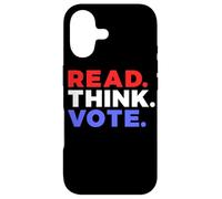 Carcasa para iPhone 17 Leer Piense Vote 2026 Elecciones Votantes Votantes