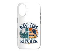 Carcasa para iPhone 17 Left The Baseline Encontró La Cocina Pickleball Tenis