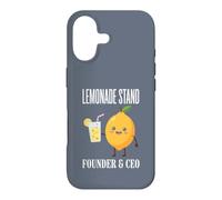 Carcasa para iPhone 17 Lemonade Stand Fundador y CEO Lemon Juice Lemonade Stand