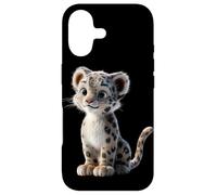 Carcasa para iPhone 17 Leopardo de Las Nieves Panthera Uncia Gran Felino