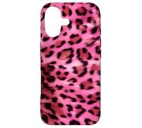 Carcasa para iPhone 17 Leopardo Rosa Cheetah Animal Pattern Girls