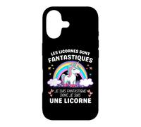 Carcasa para iPhone 17 Les Licornes Sont Fantastiques Cadeau Licorne Adulto Humor