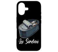 Carcasa para iPhone 17 Les Sardines French Food Retro Vintage Sardine Tin