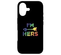 Carcasa para iPhone 17 Lesbian Couple I'm Hers Matching LGBT Pride