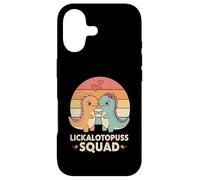 Carcasa para iPhone 17 Lesbianas Dinosaur Squad Divertido Inapropiado Lindo LGBTQ